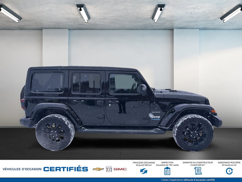 2021 Jeep WRANGLER Unlimited 4 dr Sahara 4XE PHEV in Alma, Quebec - 4 - w1024h768px