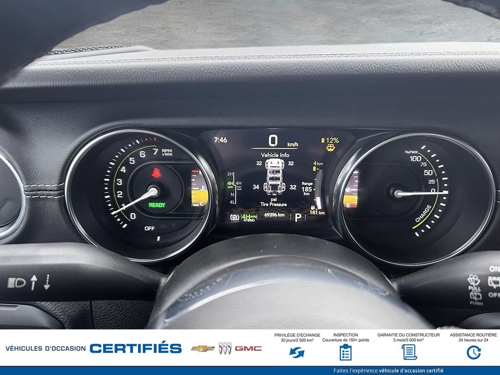 2021 Jeep WRANGLER Unlimited 4 dr Sahara 4XE PHEV in Alma, Quebec - 30 - w1024h768px
