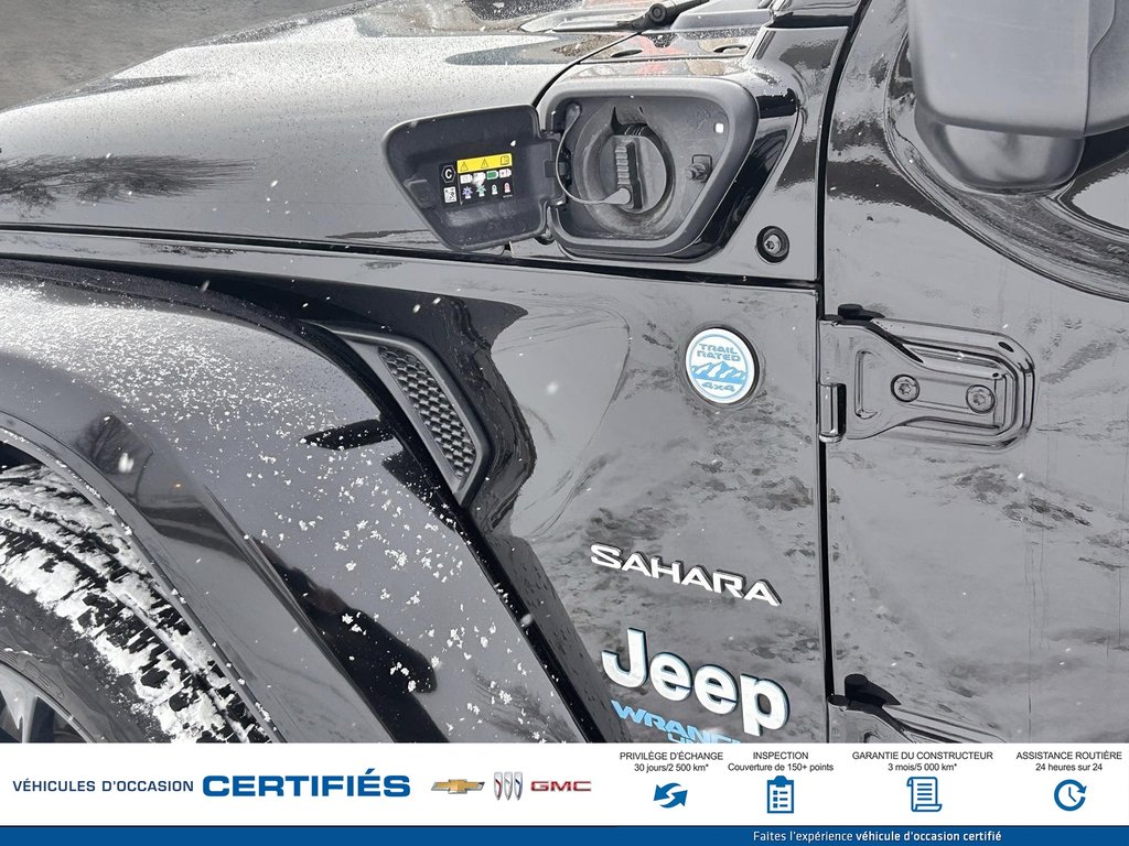 2021 Jeep WRANGLER Unlimited 4 dr Sahara 4XE PHEV in Alma, Quebec - 10 - w1024h768px