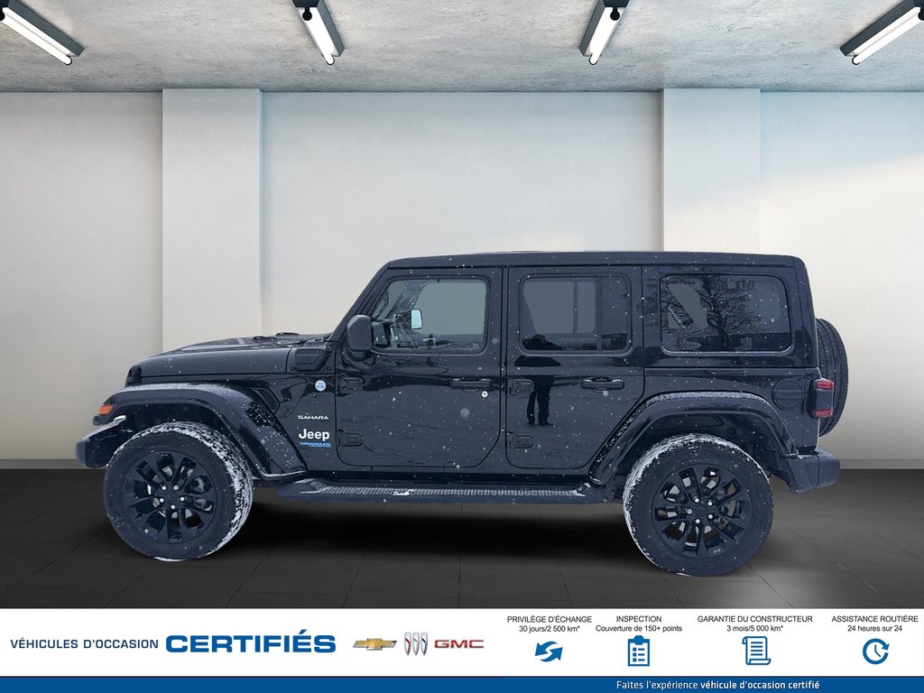 2021 Jeep WRANGLER Unlimited 4 dr Sahara 4XE PHEV in Alma, Quebec - 8 - w1024h768px