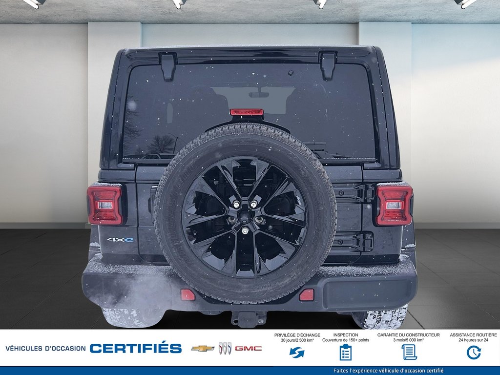 2021 Jeep WRANGLER Unlimited 4 dr Sahara 4XE PHEV in Alma, Quebec - 6 - w1024h768px