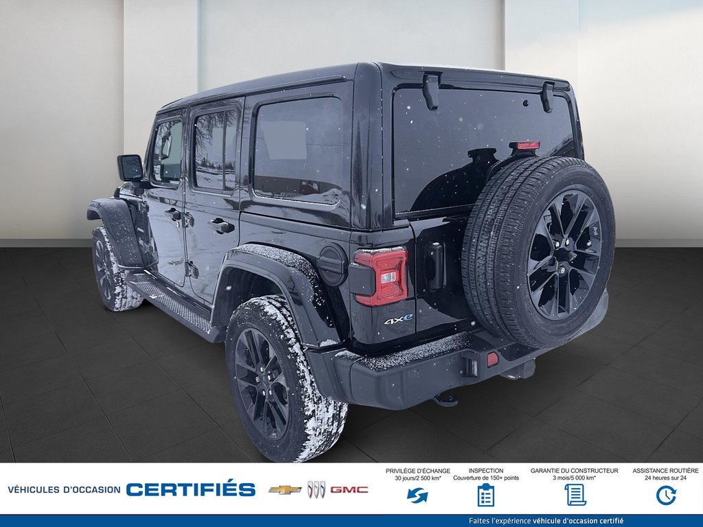 2021 Jeep WRANGLER Unlimited 4 dr Sahara 4XE PHEV in Alma, Quebec - 7 - w1024h768px