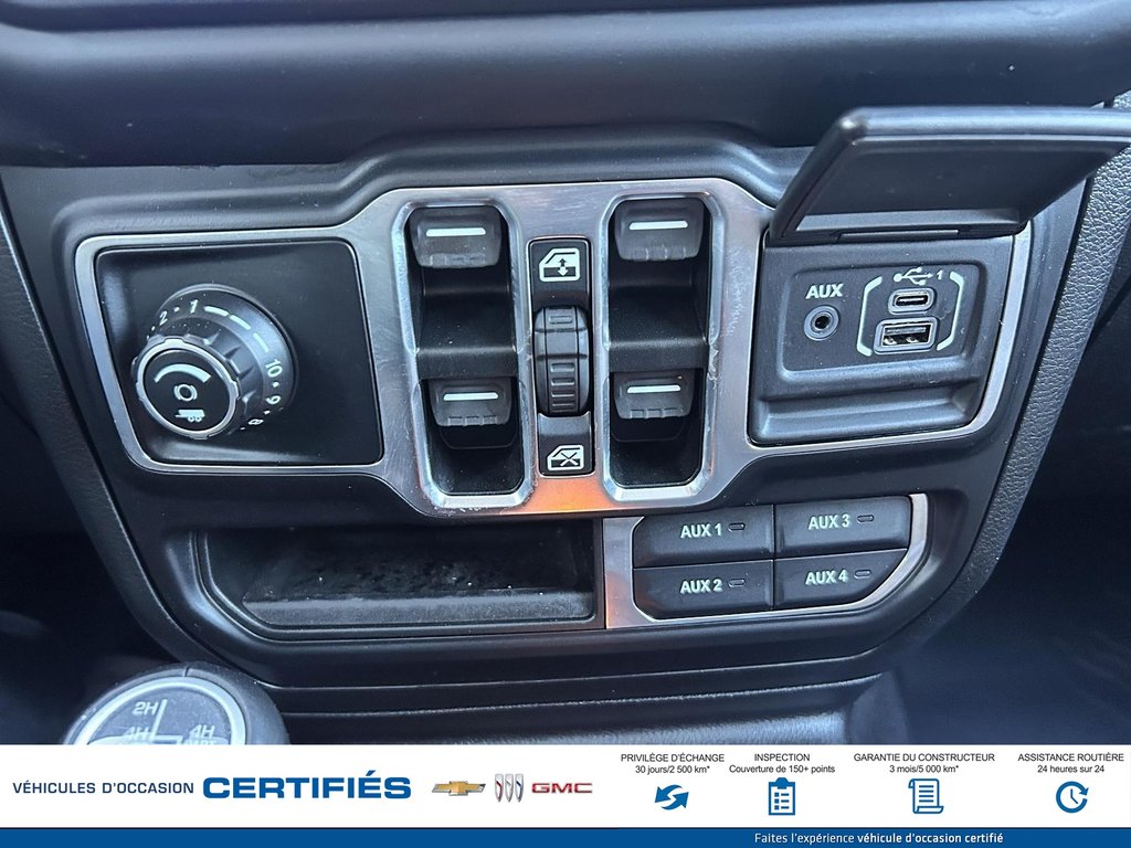 2021 Jeep WRANGLER Unlimited 4 dr Sahara 4XE PHEV in Alma, Quebec - 20 - w1024h768px