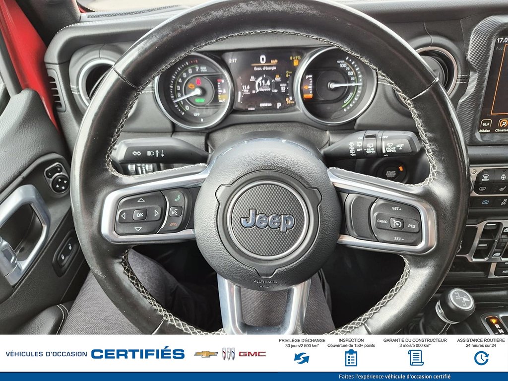 Jeep WRANGLER Unlimited 4 dr Sahara 4XE PHEV 2021 à Alma, Québec - 29 - w1024h768px