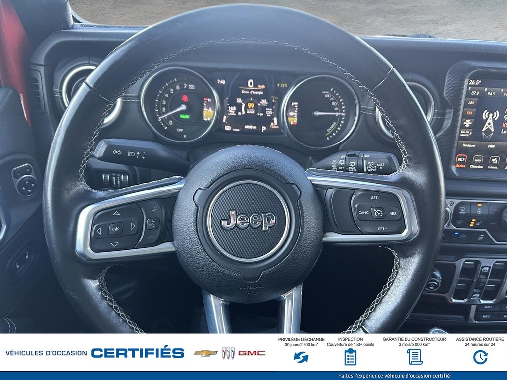 2021 Jeep WRANGLER Unlimited 4 dr Sahara 4XE PHEV in Alma, Quebec - 23 - w1024h768px