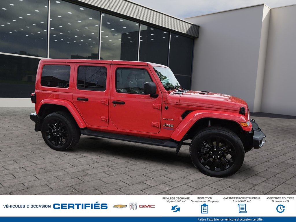 Jeep WRANGLER Unlimited 4 dr Sahara 4XE PHEV 2021 à Alma, Québec - 3 - w1024h768px