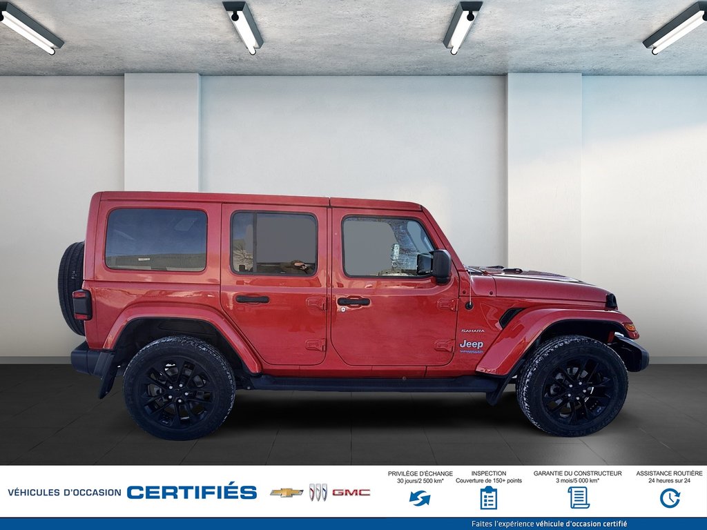 2021 Jeep WRANGLER Unlimited 4 dr Sahara 4XE PHEV in Alma, Quebec - 9 - w1024h768px