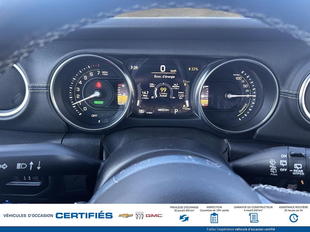 2021 Jeep WRANGLER Unlimited 4 dr Sahara 4XE PHEV in Alma, Quebec - 16 - w1024h768px