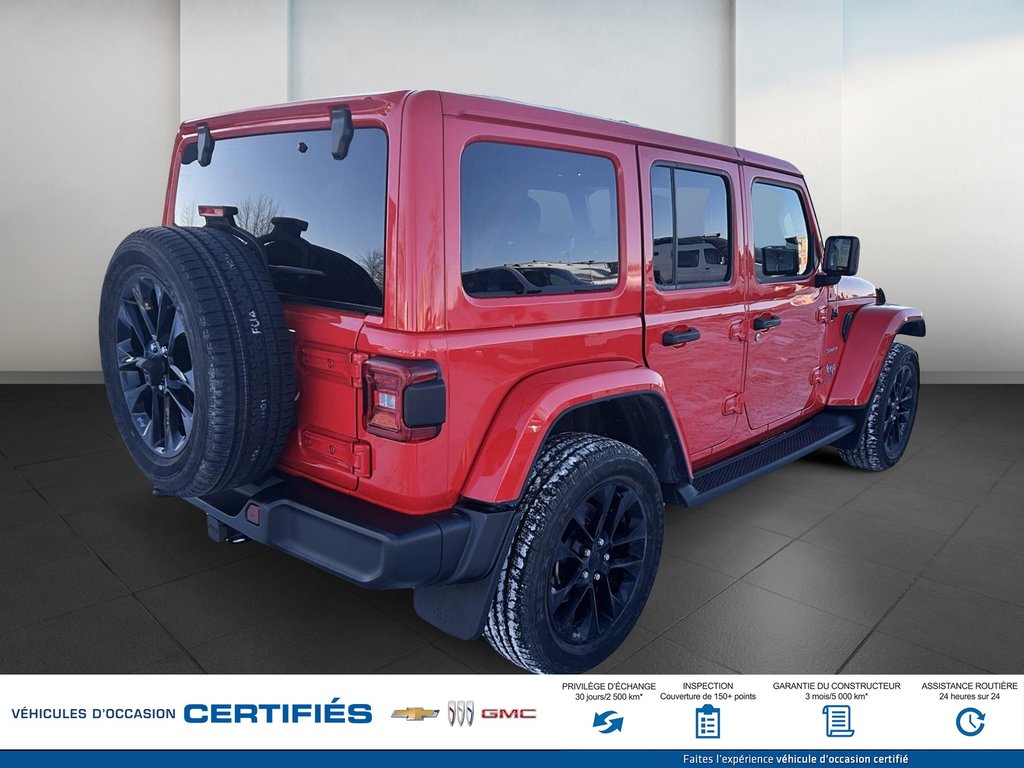 2021 Jeep WRANGLER Unlimited 4 dr Sahara 4XE PHEV in Alma, Quebec - 6 - w1024h768px