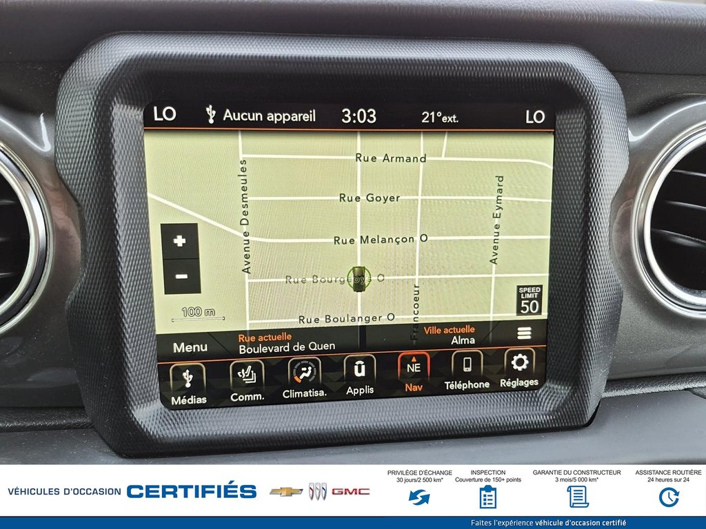 2023 Jeep WRANGLER SAHARA in Alma, Quebec - 20 - w1024h768px