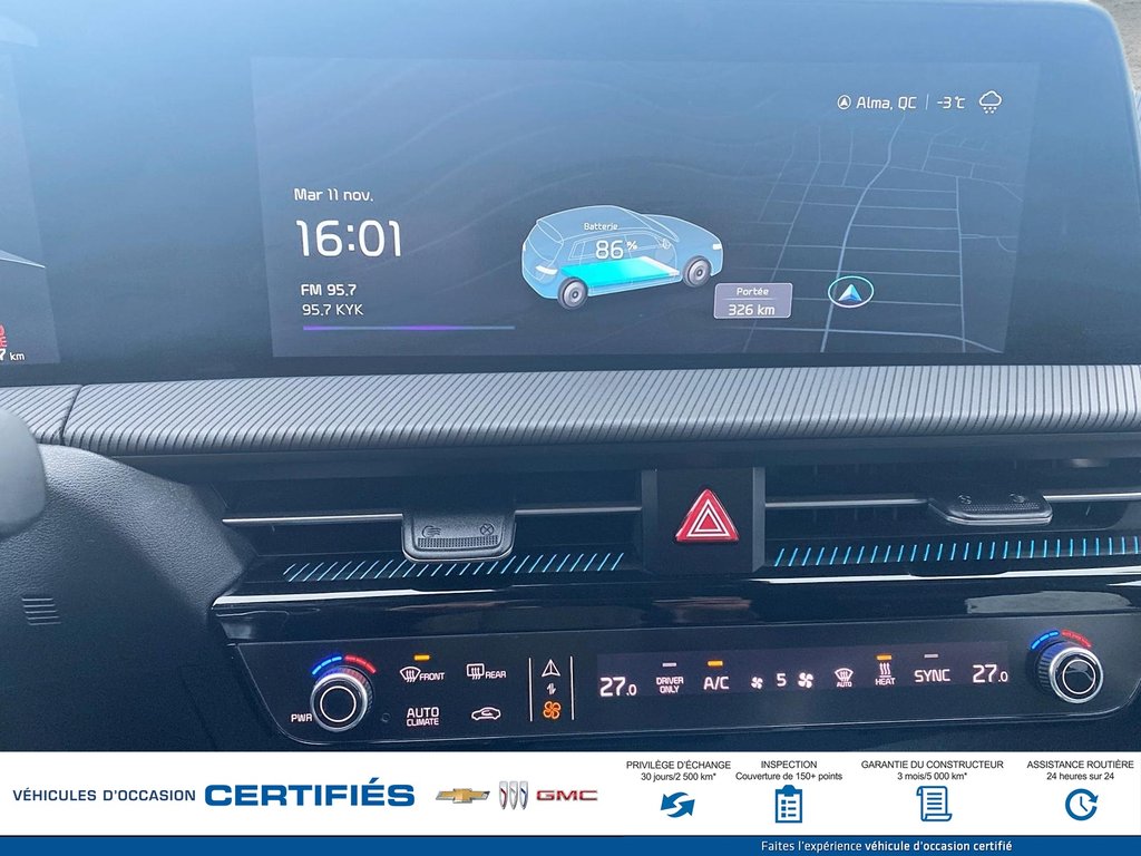 2023 Kia EV6 AUTONOMIE PROLONGÉE AVEC ENSEMBLE GT-LINE 1 in Alma, Quebec - 19 - w1024h768px