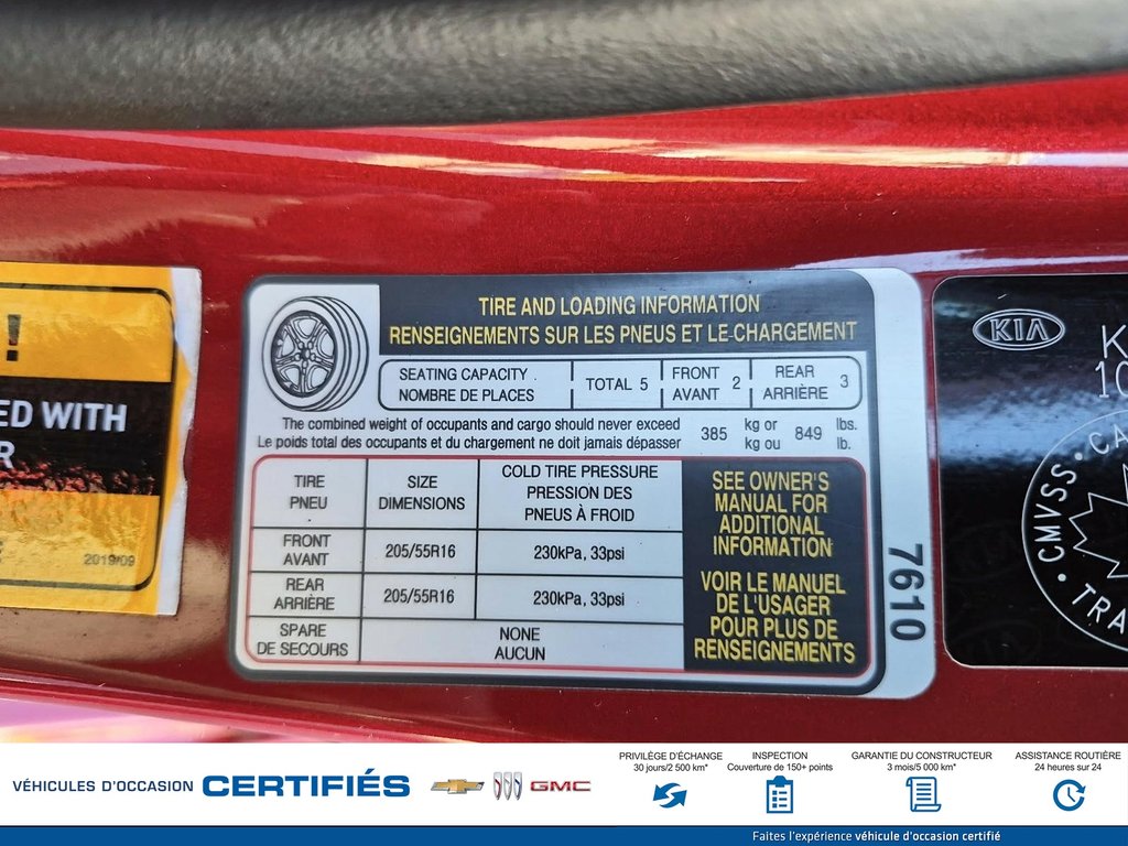 Kia FORTE 4DR SDN LTD IVT 2020 à Alma, Québec - 30 - w1024h768px