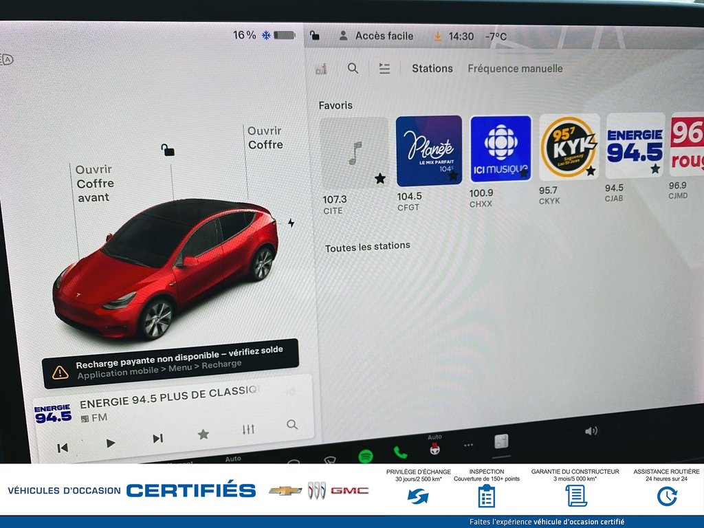 Tesla Model Y  2021 à Alma, Québec - 18 - w1024h768px