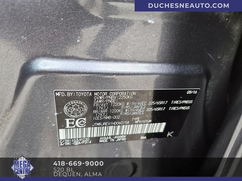 Toyota RAV4 HV LE/XLE  2017 à Alma, Québec - 28 - w1024h768px