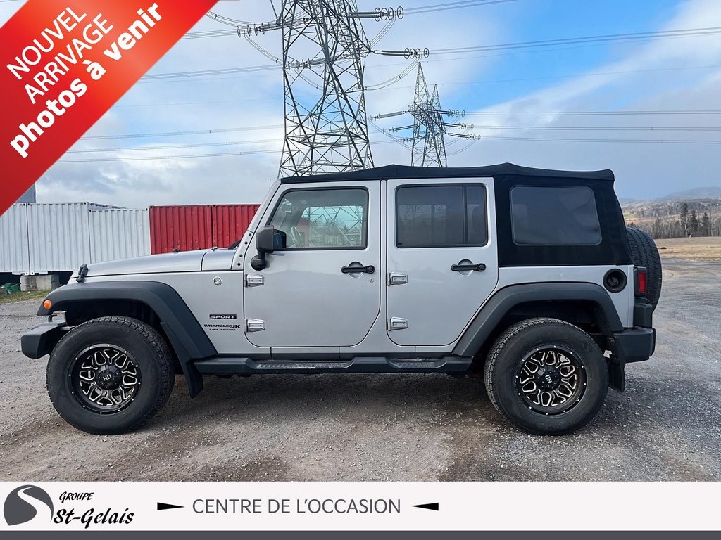 Jeep WRANGLER JK UNLIMITED Sport 2018 à La Malbaie, Québec - 5 - w1024h768px