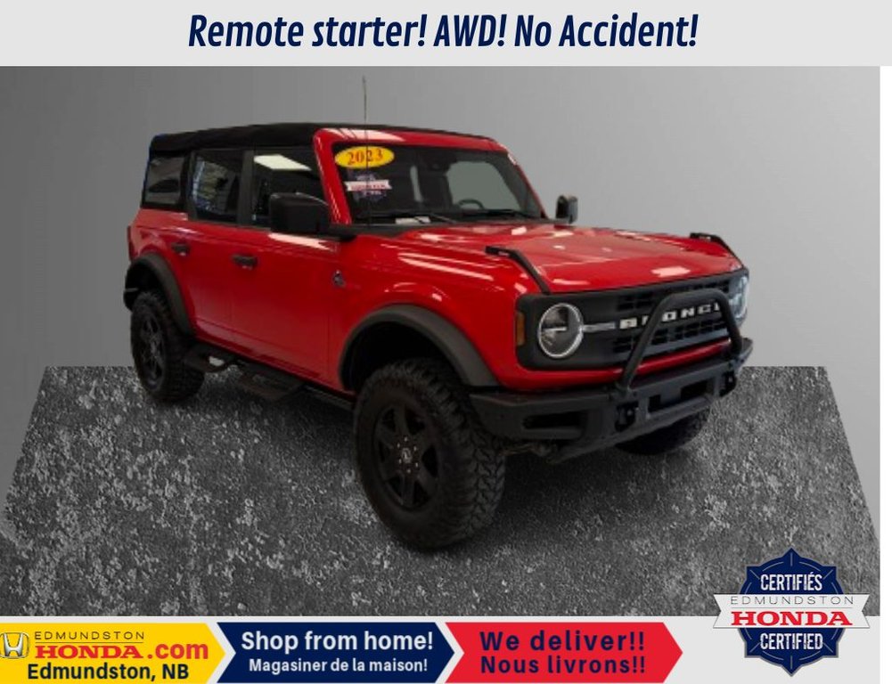 2023 Ford Bronco Black Diamond in Edmundston, New Brunswick - 1 - w1024h768px