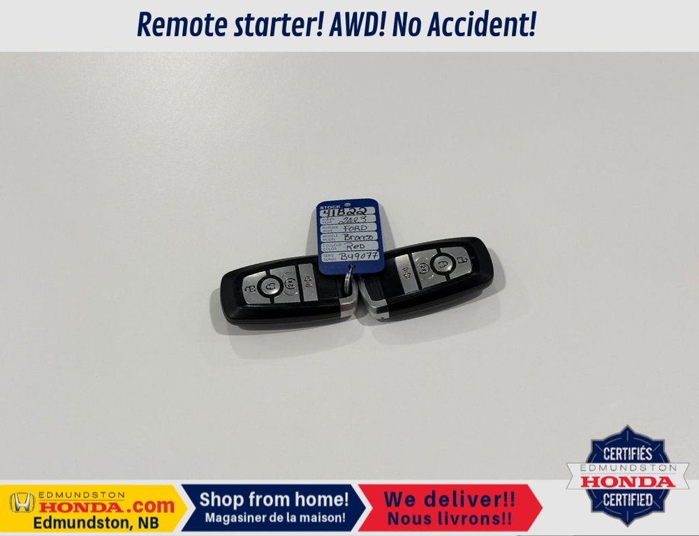 2023 Ford Bronco Black Diamond in Edmundston, New Brunswick - 10 - w1024h768px