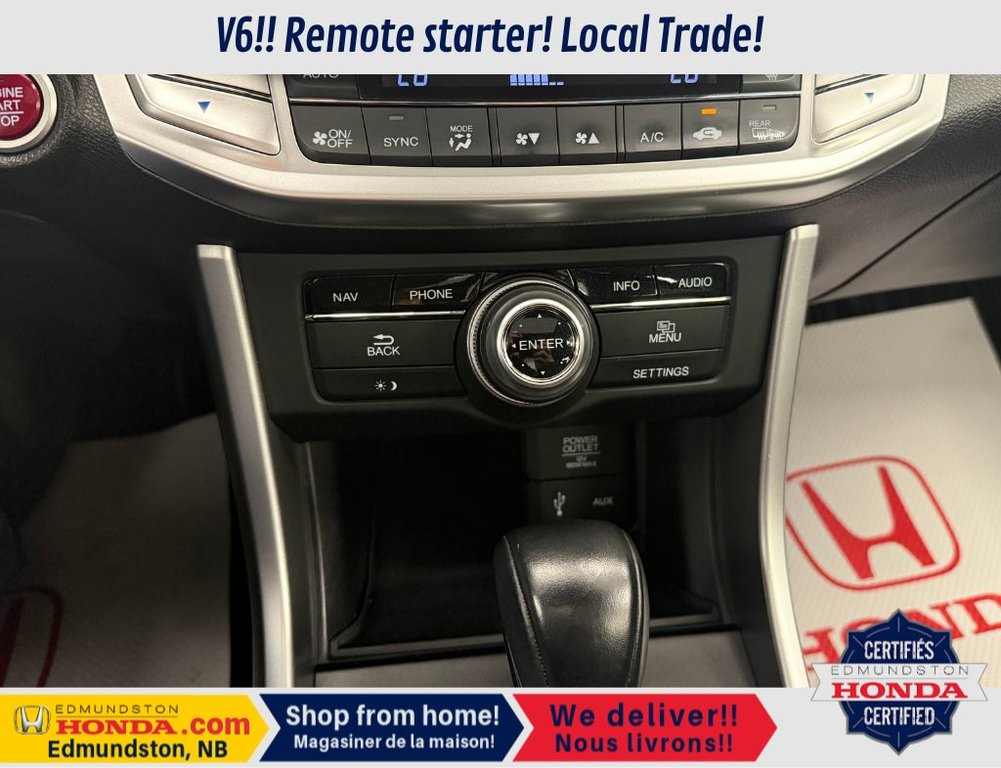 Honda Accord Coupe EX-L w/Navi 2015 à Edmundston, Nouveau-Brunswick - 7 - w1024h768px