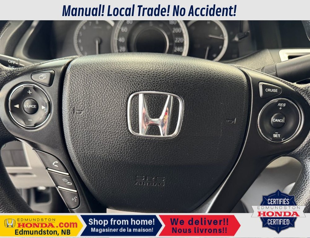 2015 Honda Accord Sedan LX in Edmundston, New Brunswick - 12 - w1024h768px