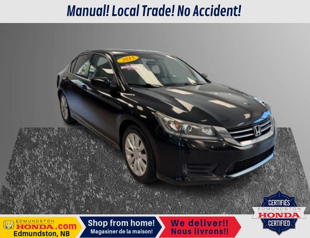2015 Honda Accord Sedan LX in Edmundston, New Brunswick - 1 - w1024h768px
