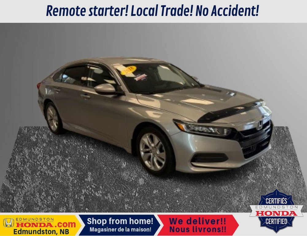 2018 Honda Accord Sedan LX in Edmundston, New Brunswick - 1 - w1024h768px