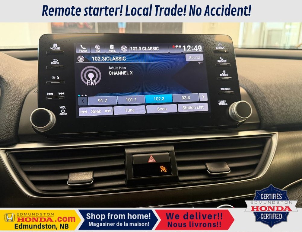 2018 Honda Accord Sedan LX in Edmundston, New Brunswick - 18 - w1024h768px