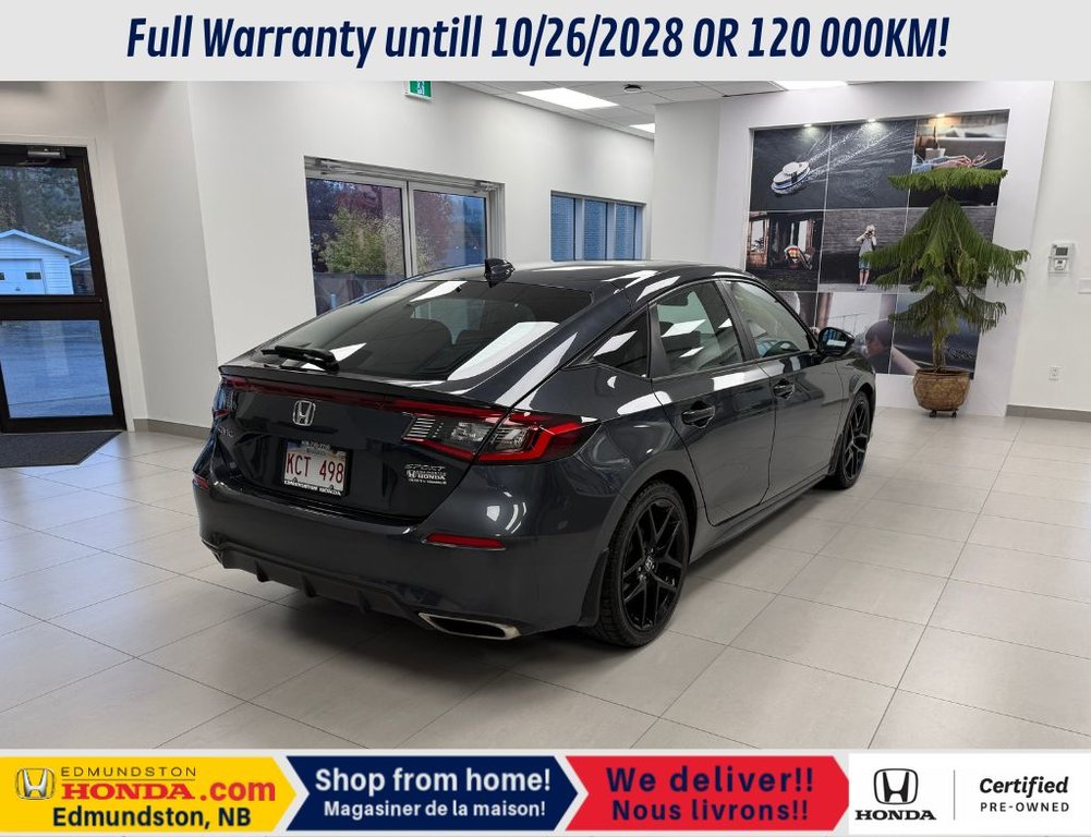 2024 Honda Civic Hatchback Sport in Edmundston, New Brunswick - 24 - w1024h768px