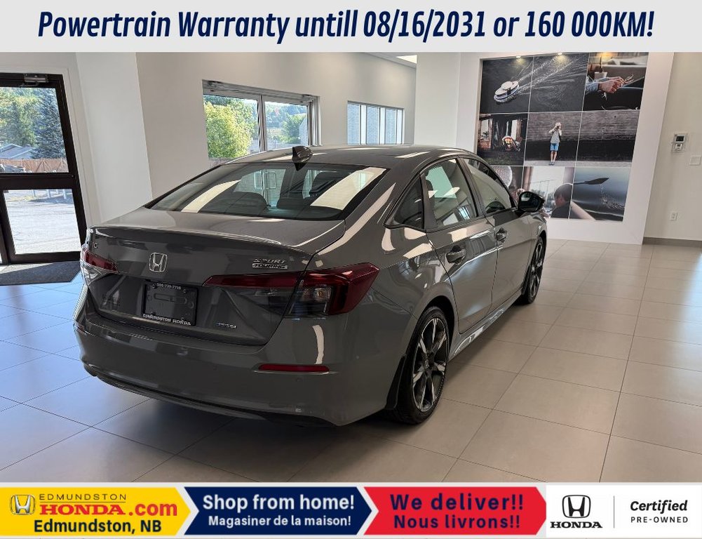 2025 Honda Civic Sedan Hybrid Sport Touring in Edmundston, New Brunswick - 26 - w1024h768px