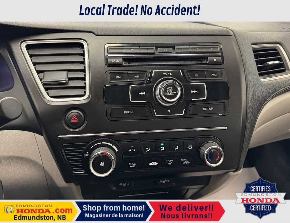 2015 Honda Civic Sedan LX in Edmundston, New Brunswick - 23 - w1024h768px