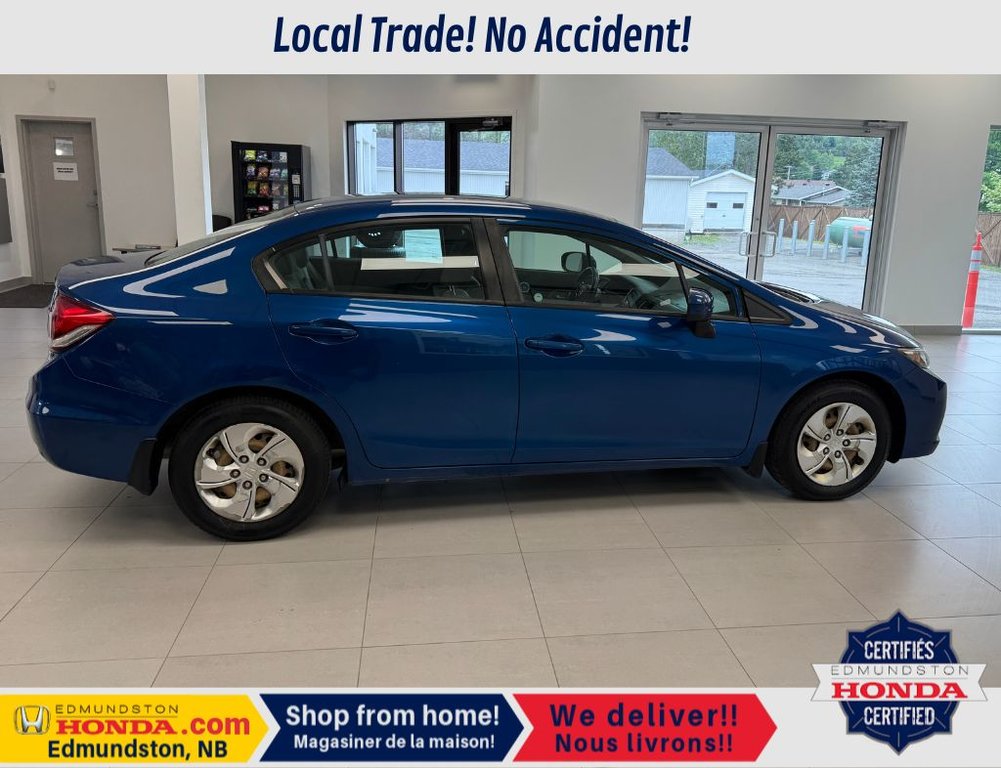 2015 Honda Civic Sedan LX in Edmundston, New Brunswick - 6 - w1024h768px
