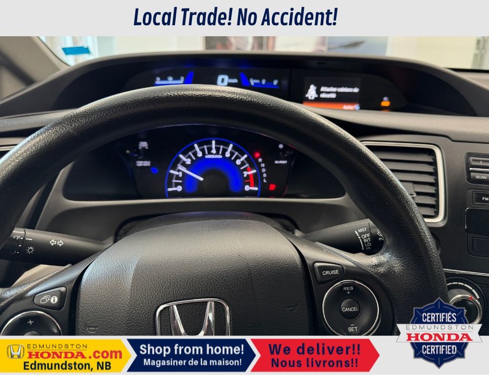 2015 Honda Civic Sedan LX in Edmundston, New Brunswick - 25 - w1024h768px