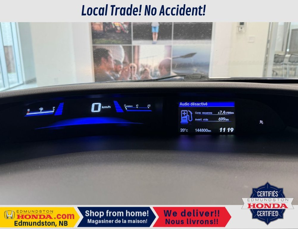 2015 Honda Civic Sedan LX in Edmundston, New Brunswick - 9 - w1024h768px
