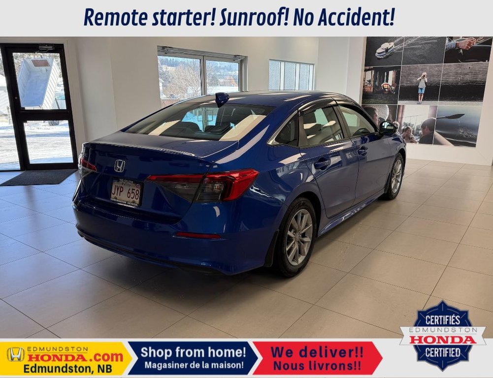 2022 Honda Civic Sedan EX in Edmundston, New Brunswick - 9 - w1024h768px