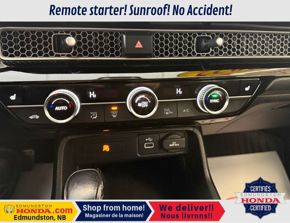 2022 Honda Civic Sedan EX in Edmundston, New Brunswick - 8 - w1024h768px