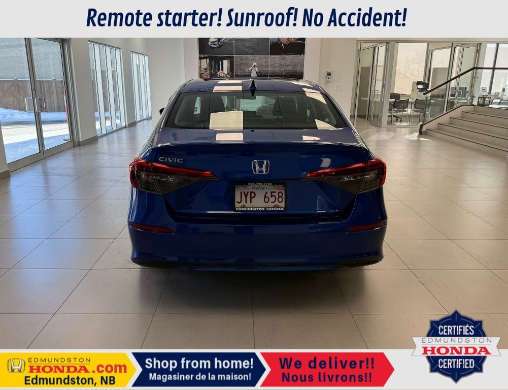 2022 Honda Civic Sedan EX in Edmundston, New Brunswick - 11 - w1024h768px