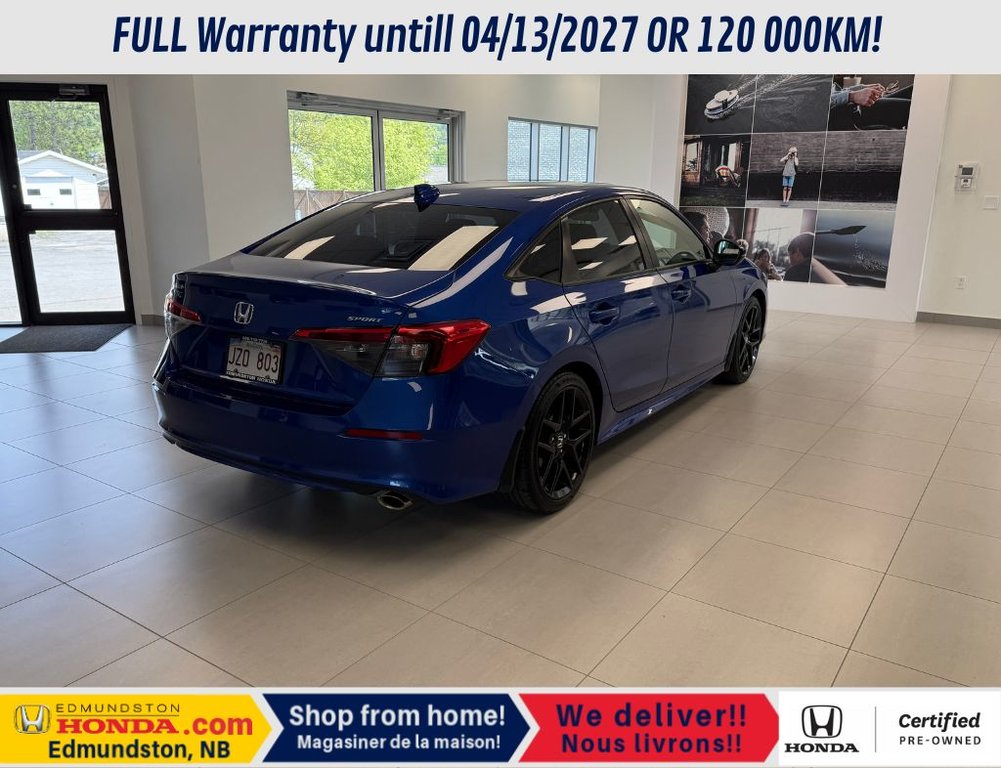 2022 Honda Civic Sedan Sport in Edmundston, New Brunswick - 7 - w1024h768px