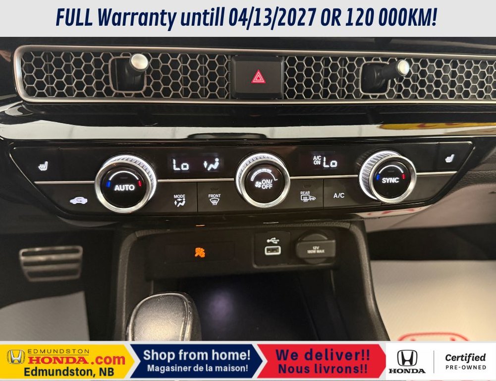 2022 Honda Civic Sedan Sport in Edmundston, New Brunswick - 25 - w1024h768px