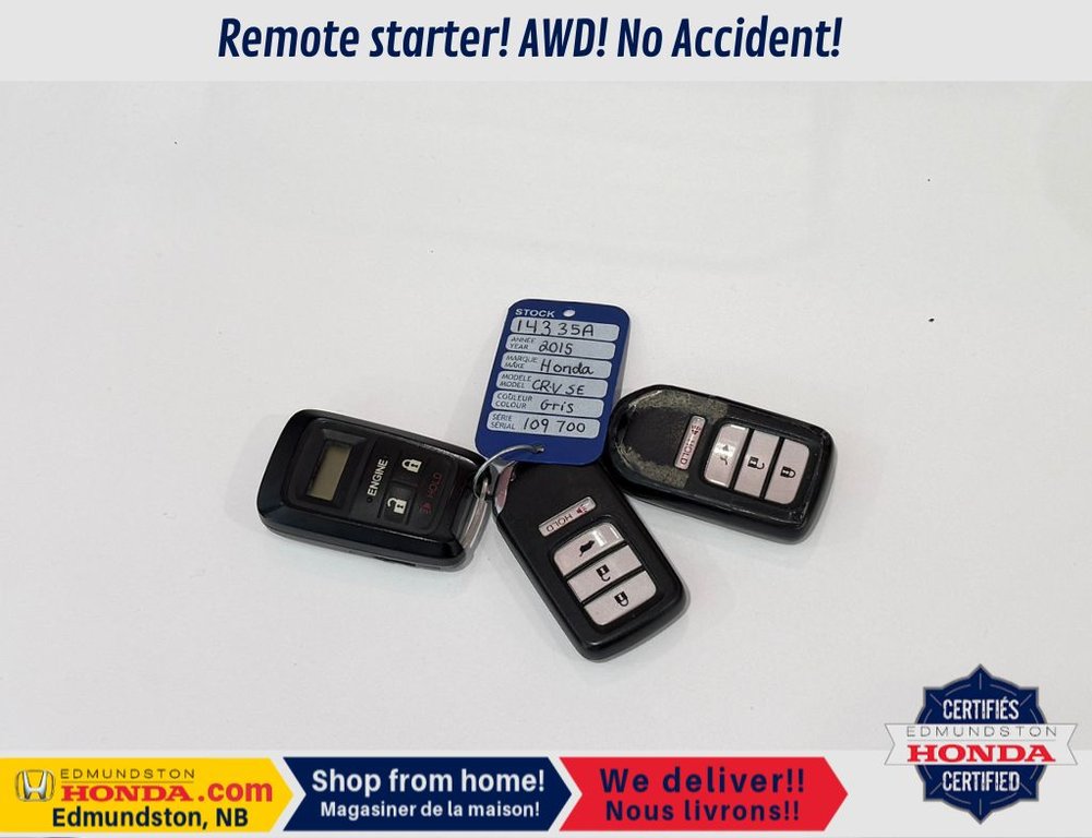 2015 Honda CR-V SE in Edmundston, New Brunswick - 3 - w1024h768px