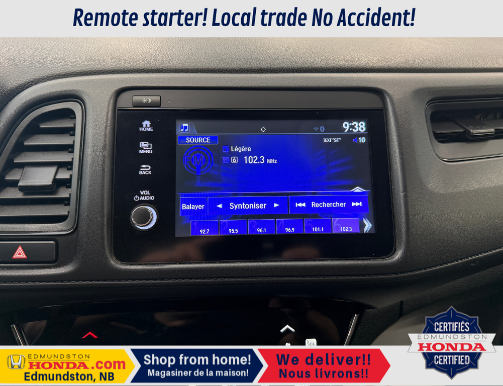 2021 Honda HR-V LX in Edmundston, New Brunswick - 8 - w1024h768px