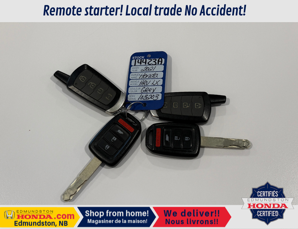 2021 Honda HR-V LX in Edmundston, New Brunswick - 14 - w1024h768px