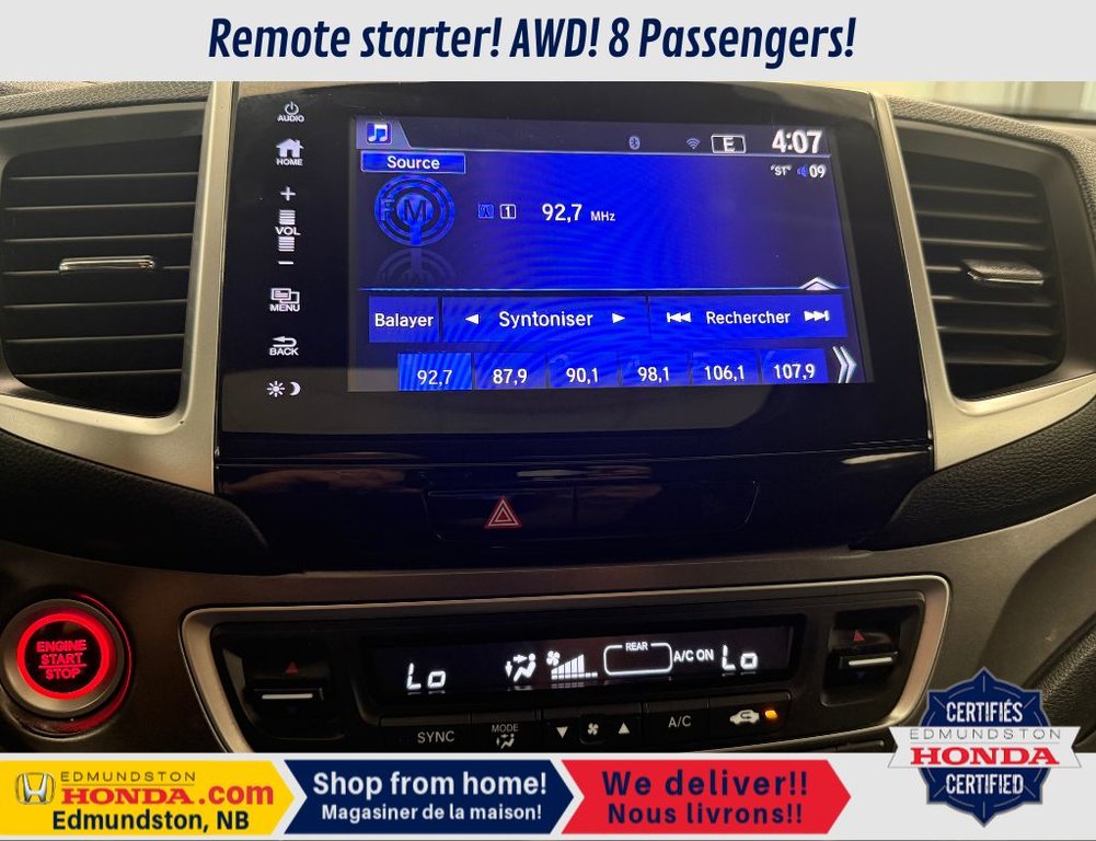 2018 Honda Pilot EX in Edmundston, New Brunswick - 18 - w1024h768px