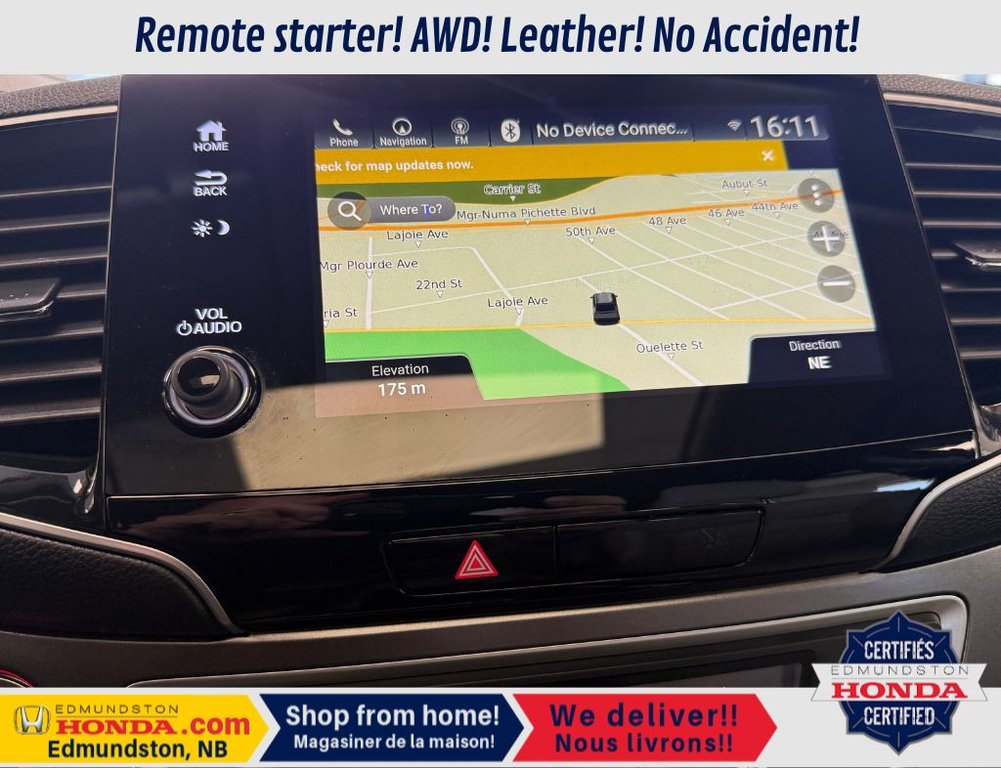 Honda Pilot EX-L Navi 2019 à Edmundston, Nouveau-Brunswick - 11 - w1024h768px