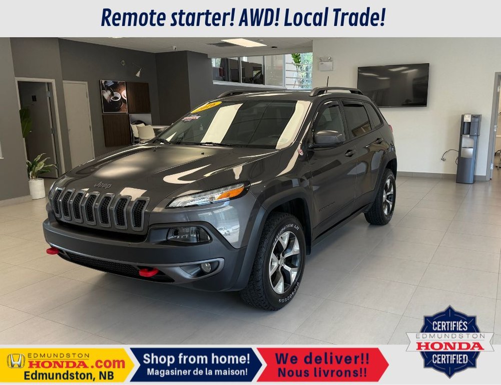 2016 Jeep Cherokee Trailhawk in Edmundston, New Brunswick - 16 - w1024h768px