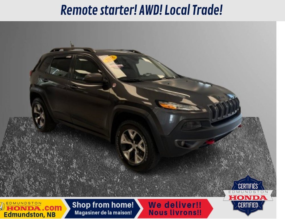 2016 Jeep Cherokee Trailhawk in Edmundston, New Brunswick - 1 - w1024h768px