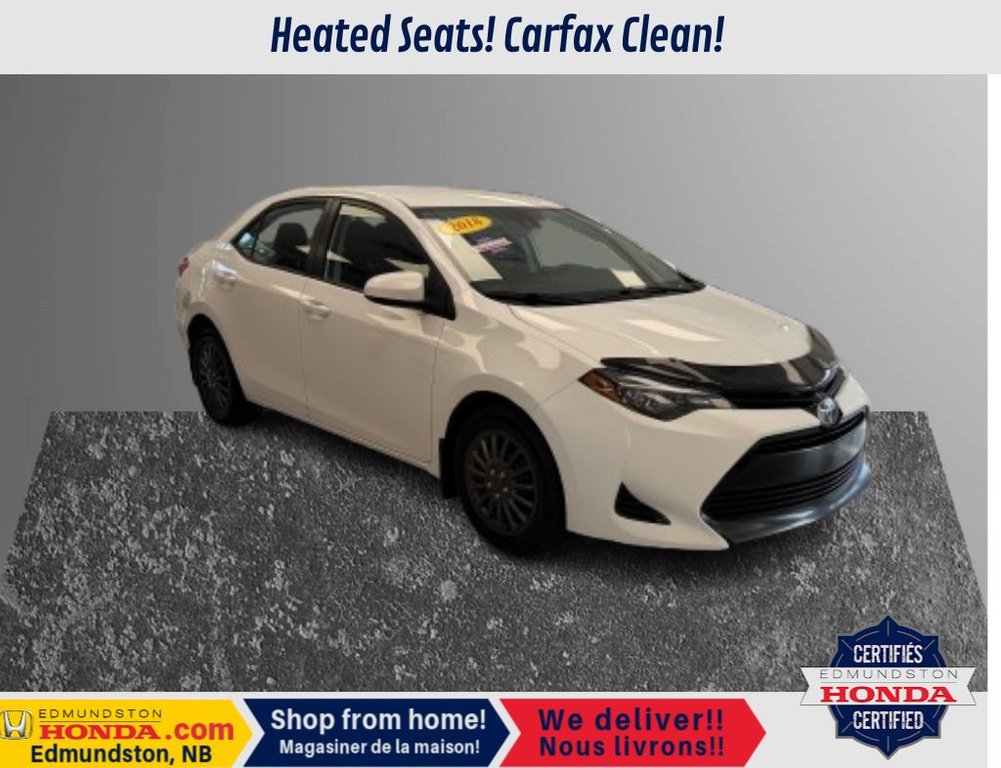 2018 Toyota Corolla in Edmundston, New Brunswick - 1 - w1024h768px
