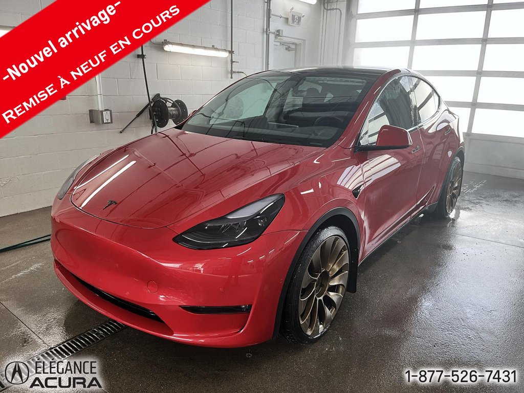 2023 Tesla Model Y Performance AWD in Granby, Quebec - 1 - w1024h768px
