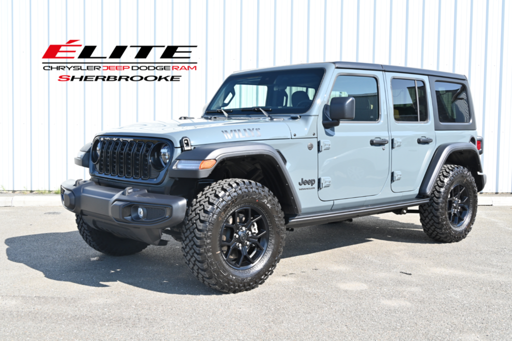 WRANGLER 4-Door WILLYS 2024 à Sherbrooke, Québec - 1 - w1024h768px