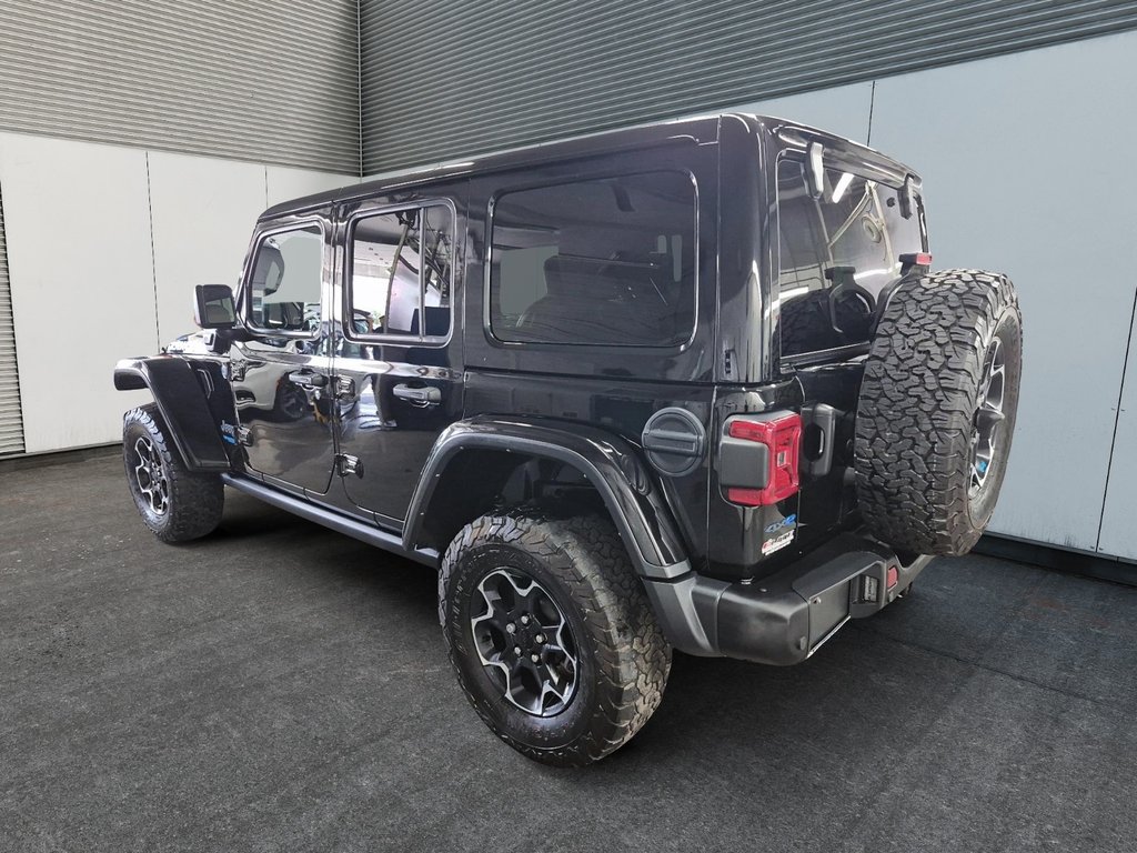 Jeep Wrangler 4XE Unlimited Rubicon UNLIMITED RUBICON CUIR BRUN 2022 à Sherbrooke, Québec - 4 - w1024h768px