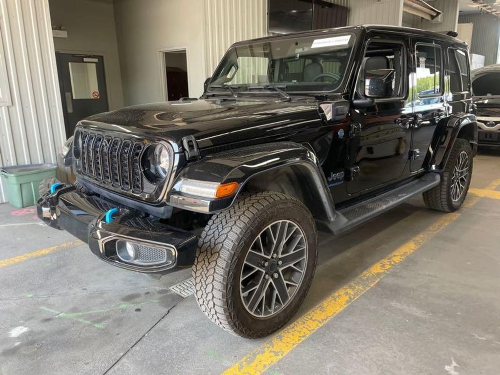 2024 Jeep Wrangler 4xe HIGH ALTITUDE 4XE // SKY ONE-TOUCH // CUIR in St-Jean-Sur-Richelieu, Quebec - 1 - w1024h768px