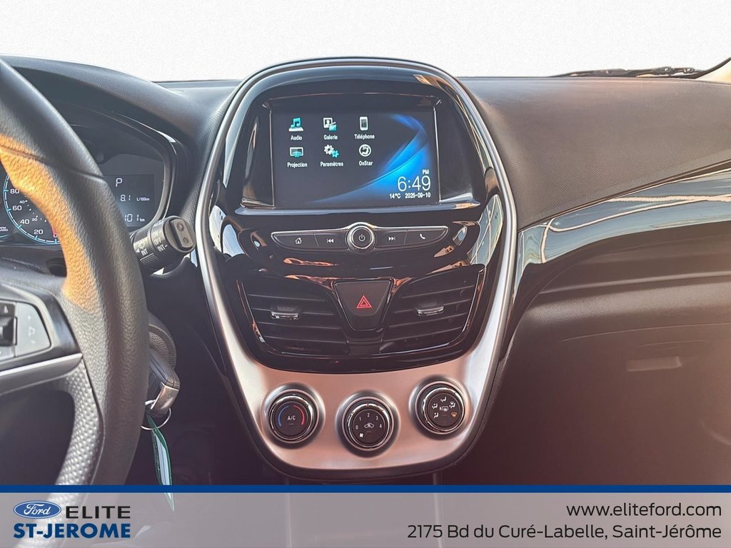 Chevrolet Spark LT , BAS KM, BLUETOOTH, CAMERA DE RECUL 2018 à Charlemagne, Québec - 19 - w1024h768px